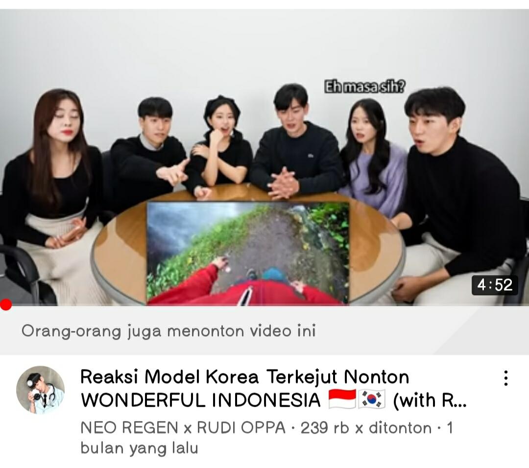 Mental Inferior Overproud Orang Indonesia Berhasil dimanfaatkan Para Youtuber Korea