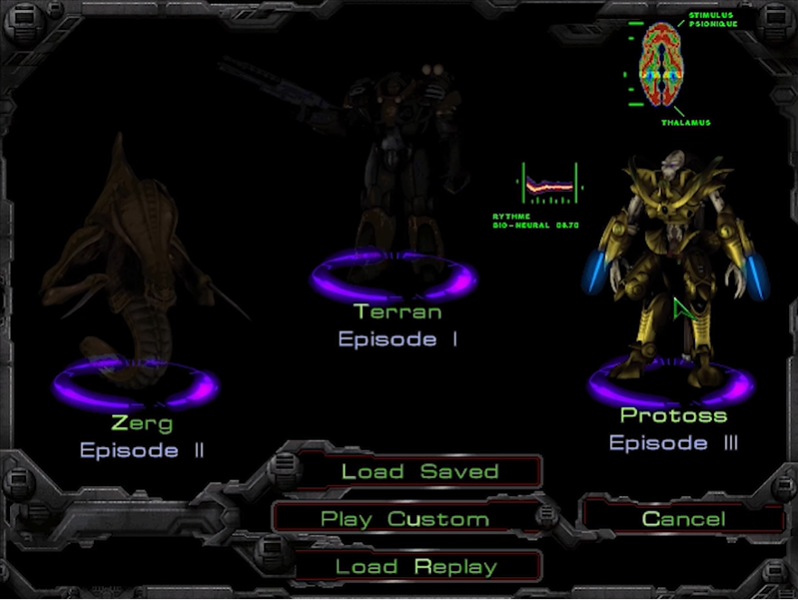 Game Jadul RTS Starcraft Tahun 1998, Konflik antar 3 Ras