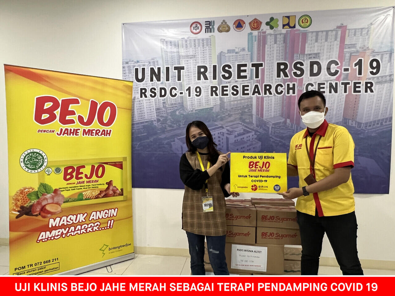 AKHIRNYA! JAHE MERAH DITELITI UNTUK COVID-19
