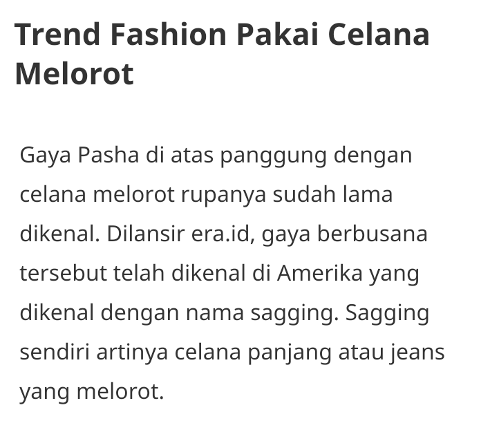 Agan Belum Keren Kalau Belum Pakai Celana Model Ini Pada Masanya