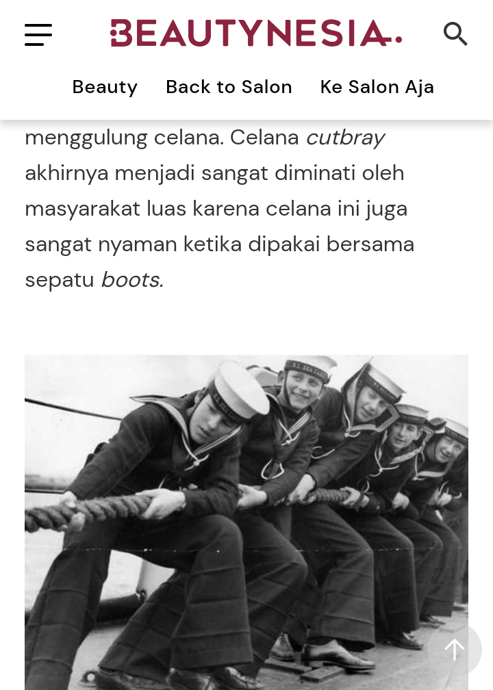 Agan Belum Keren Kalau Belum Pakai Celana Model Ini Pada Masanya