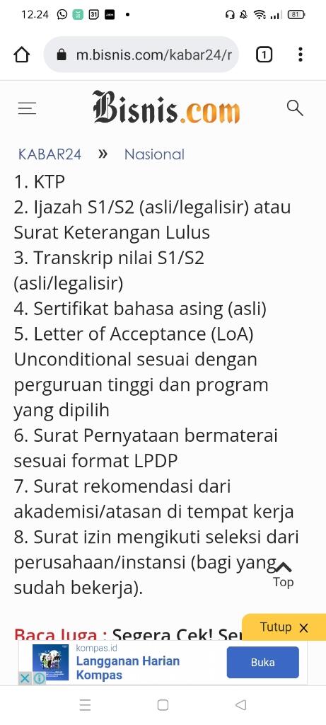 Beasiswa LPDP Hanya Untuk Golongan Tertentu ? Masa Sihhh !!!!!