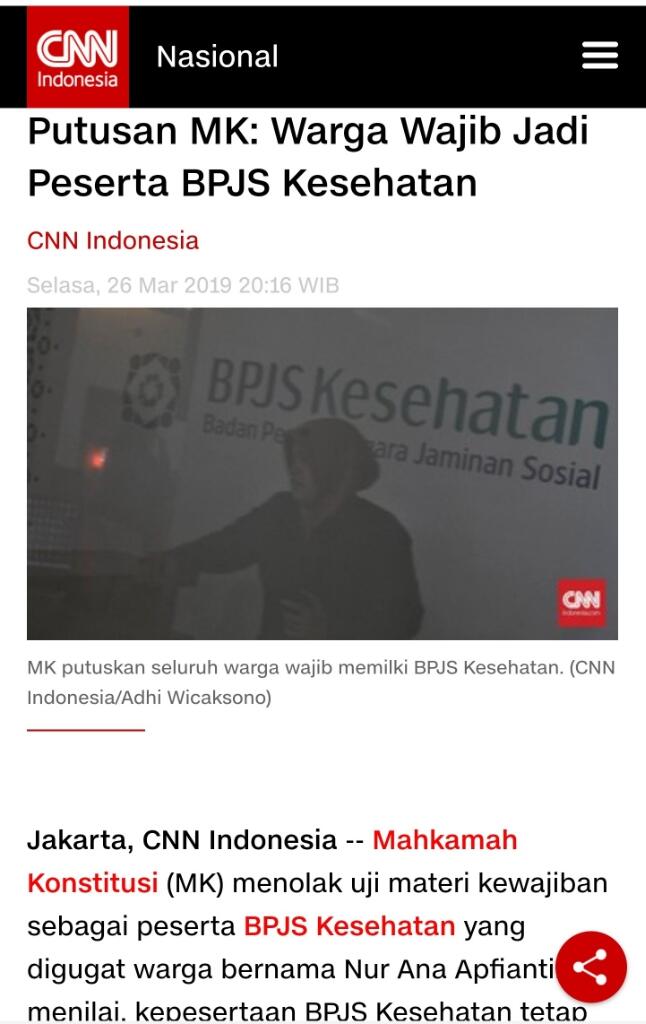 Instruksi Jokowi Soal BPJS Kesehatan Trending Topic, Netizen Bingung