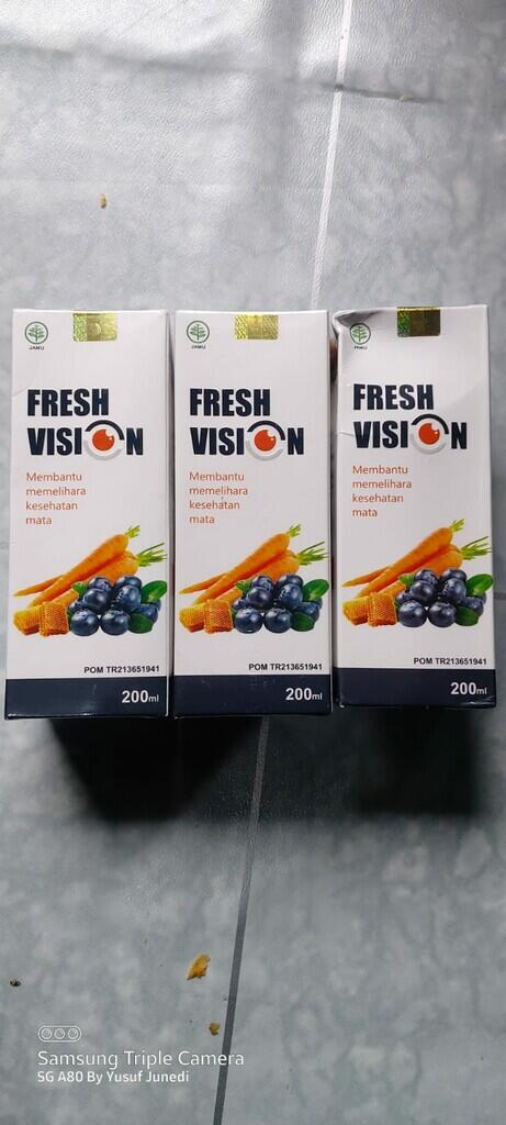 Review Pengalaman Konsumsi Fresh Vision - Sahabat Untuk Mata