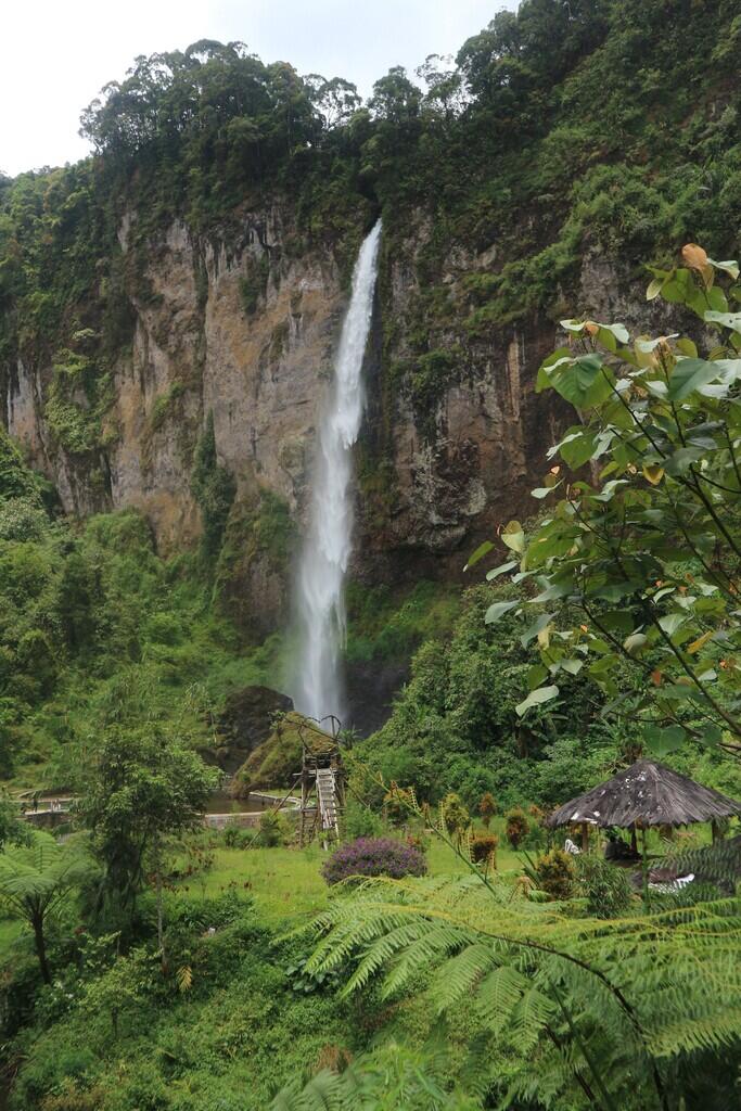 Perjalanan Touring ke Curug Ngebul Cianjur Selatan