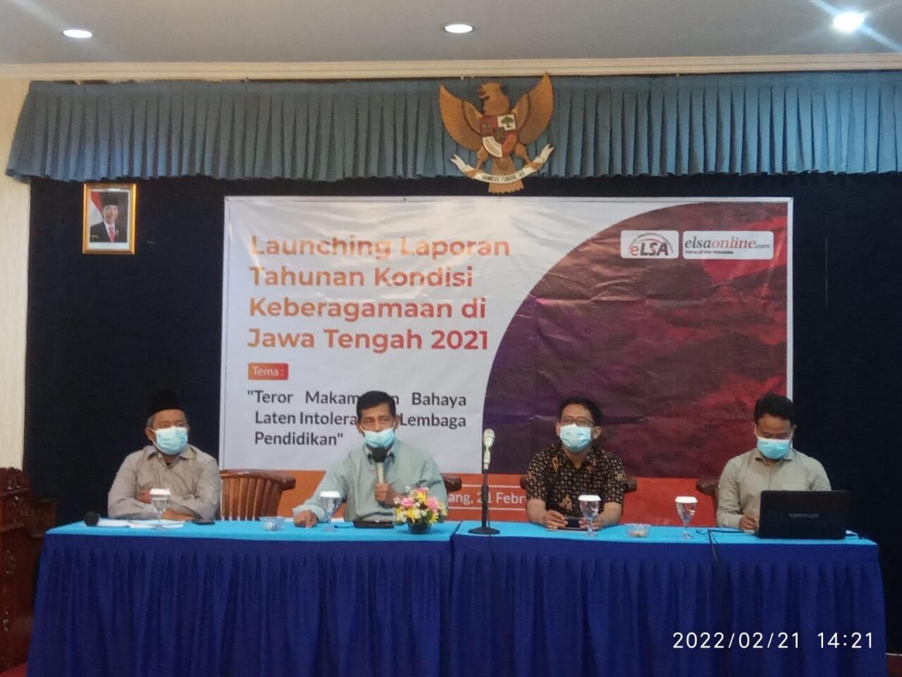 Laporan ELSA 2021, Praktik Intoleransi Meningkat di Jawa Tengah