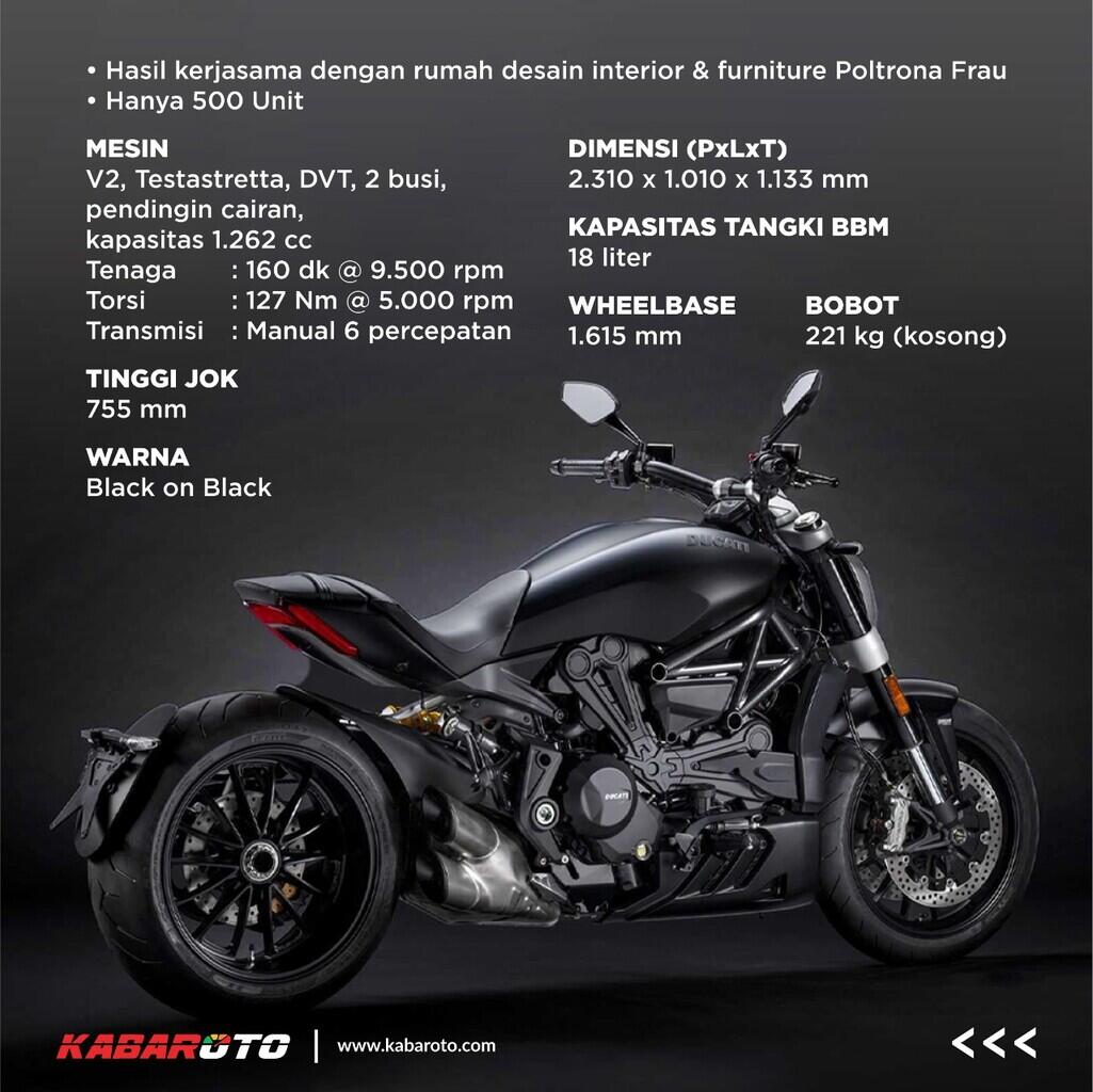 Ducati XDiavel Nera, Merasa Di Sofa Mewah