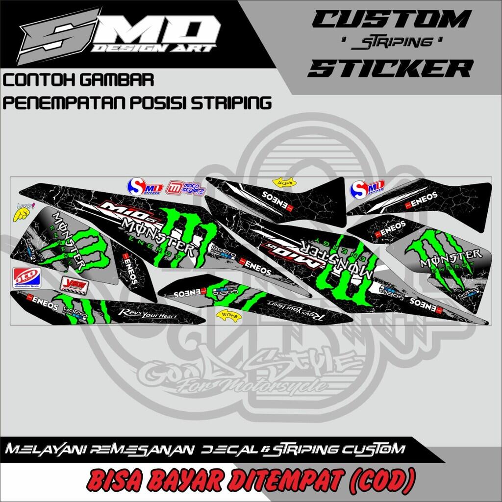 JUAL STRIPING CUSTOM VARIASI MURAH