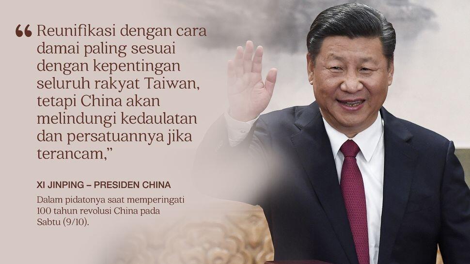 Kalau Ukraina Di Bantu AS Melawan Rusia, Cina Incar Taiwan Untuk Di Invasi.