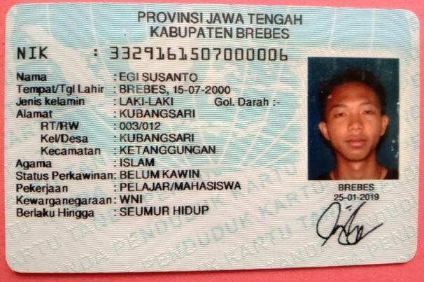 BLACKLIST KARYAWAN / PEKERJA INI.. HARAP BERHATI-HATI... EGI SUSANTO - BREBES
