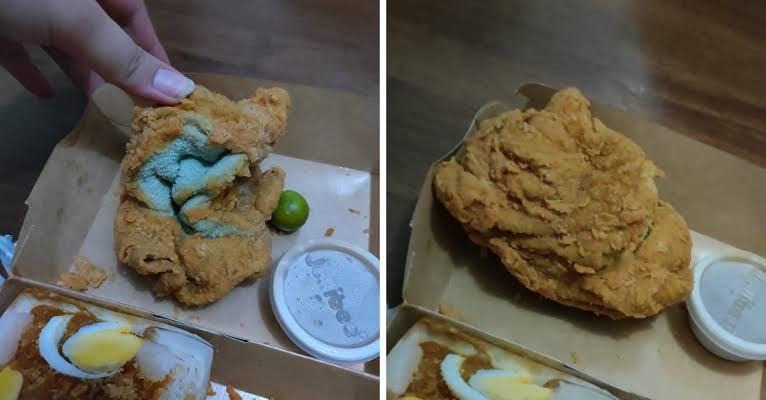 Wanita Cantik Ini NGAMUK ! Pesan Ayam Goreng Crispy, Dikirim Malah 'HANDUK GORENG' !