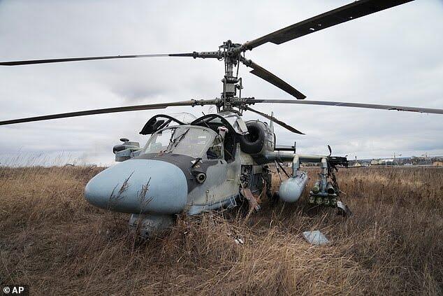 Helikopter Serang Ka-52 Rusia Jatuh di Ukraina, Diduga Tersengat Rudal Stinger