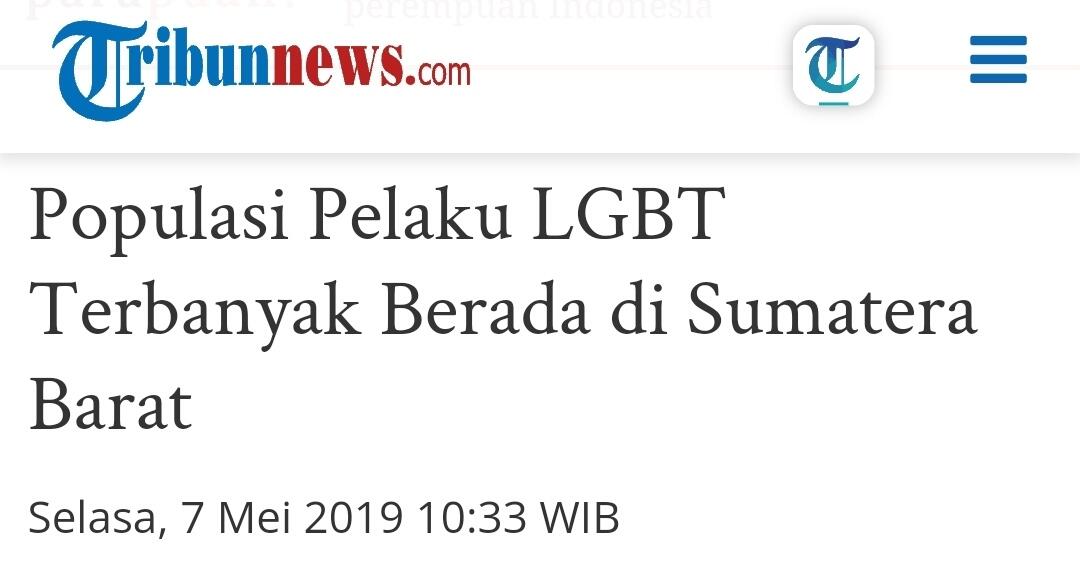 Heboh Pasangan Lesbian Bercumbu di Taman Jam Gadang Bukittinggi, Sama-sama Punya Anak