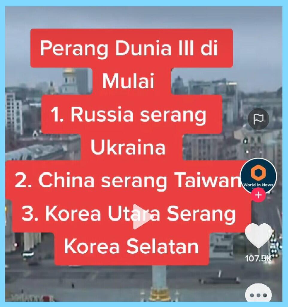 Perang Rusia Vs Ukraina, RI Harus Antisipasi Dampak Ekonomi-Keamanan.