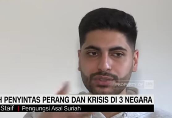 Orwa Staif, Pemuda Penyintas Perang dan Krisis di 3 Negara