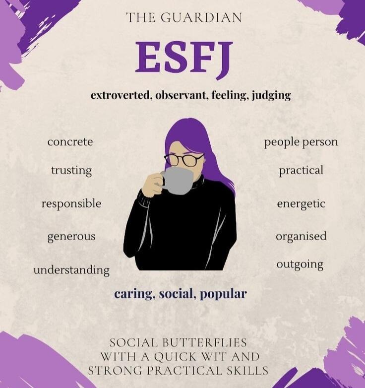 Esfj личность описание