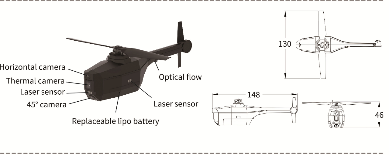 Profil Hummingbird - Drone Mikro yang Beratnya Sama dengan Satu Bungkus Mie Instant