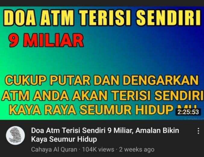 Muncul Doa Biar Dapat Uang Rp9 Miliar, Mau Coba?