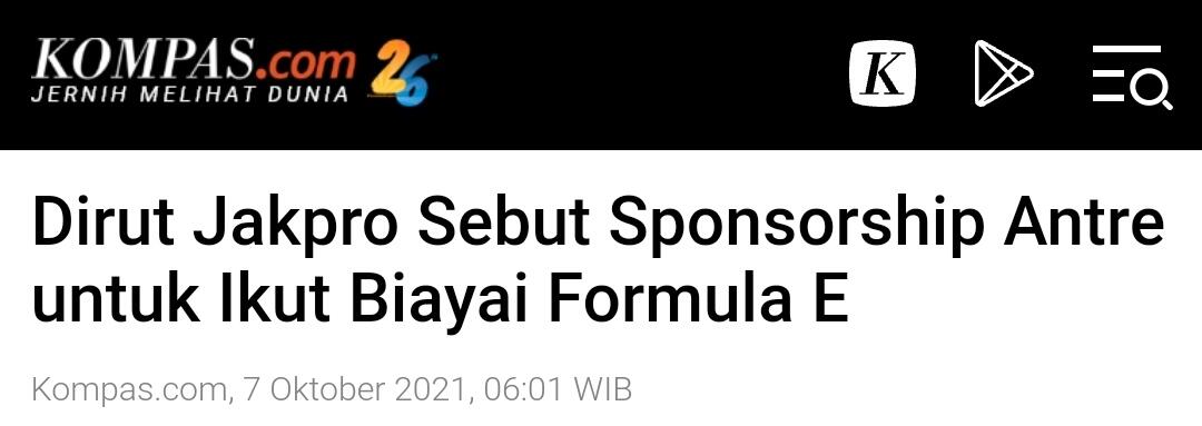 Progres Sirkuit Formula E Sudah 52 Persen, Jakpro Akan Segera Umumkan Sponsor