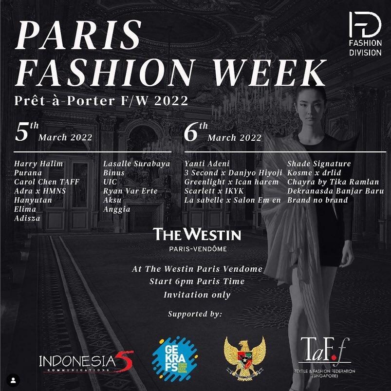 Brand Asal Tanah Air Tak Masuk Paris Fashion Week: Memalukan Indonesia