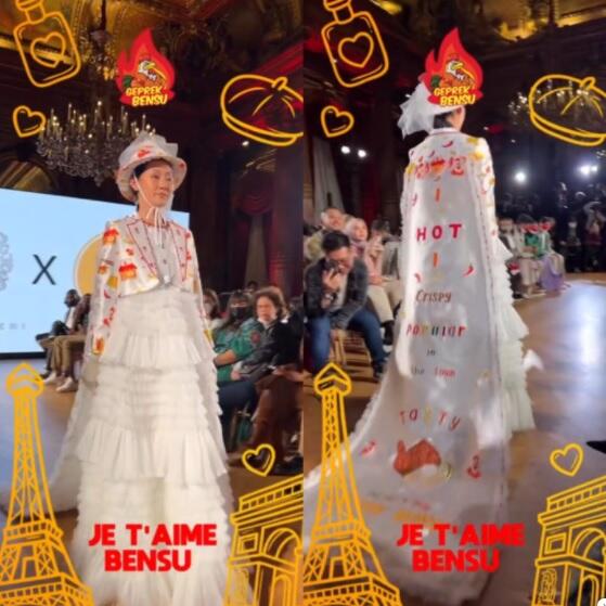 Geprek Bensu Melenggang di Paris Fashion Week, Banjir Hujatan Netizen