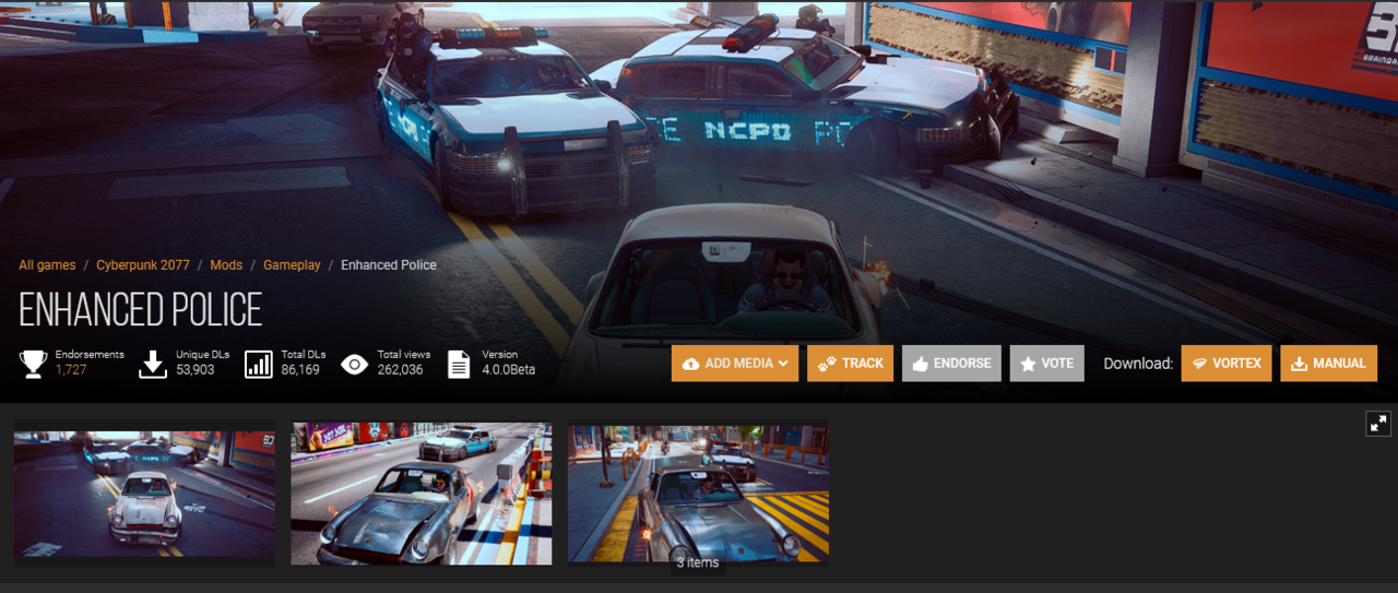 Beberapa Mod Wajib Cyberpunk 2077