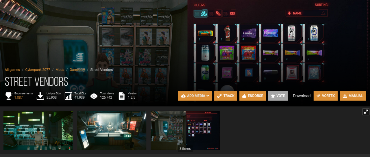 Beberapa Mod Wajib Cyberpunk 2077