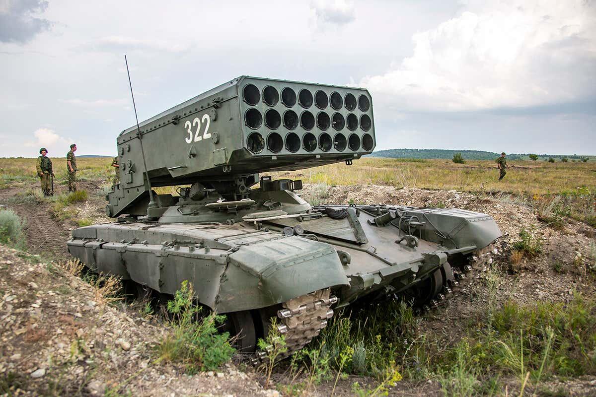 Profil TOS-1A Buratino - MLRS Terkuat Rusia yang Berlaga di Ukraina