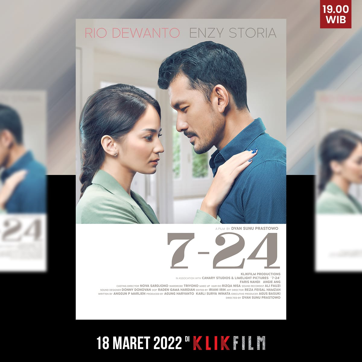Enzy Storia Main Film “7-24” Bareng Rio Dewanto. Jadi Apa Nih Bestie?