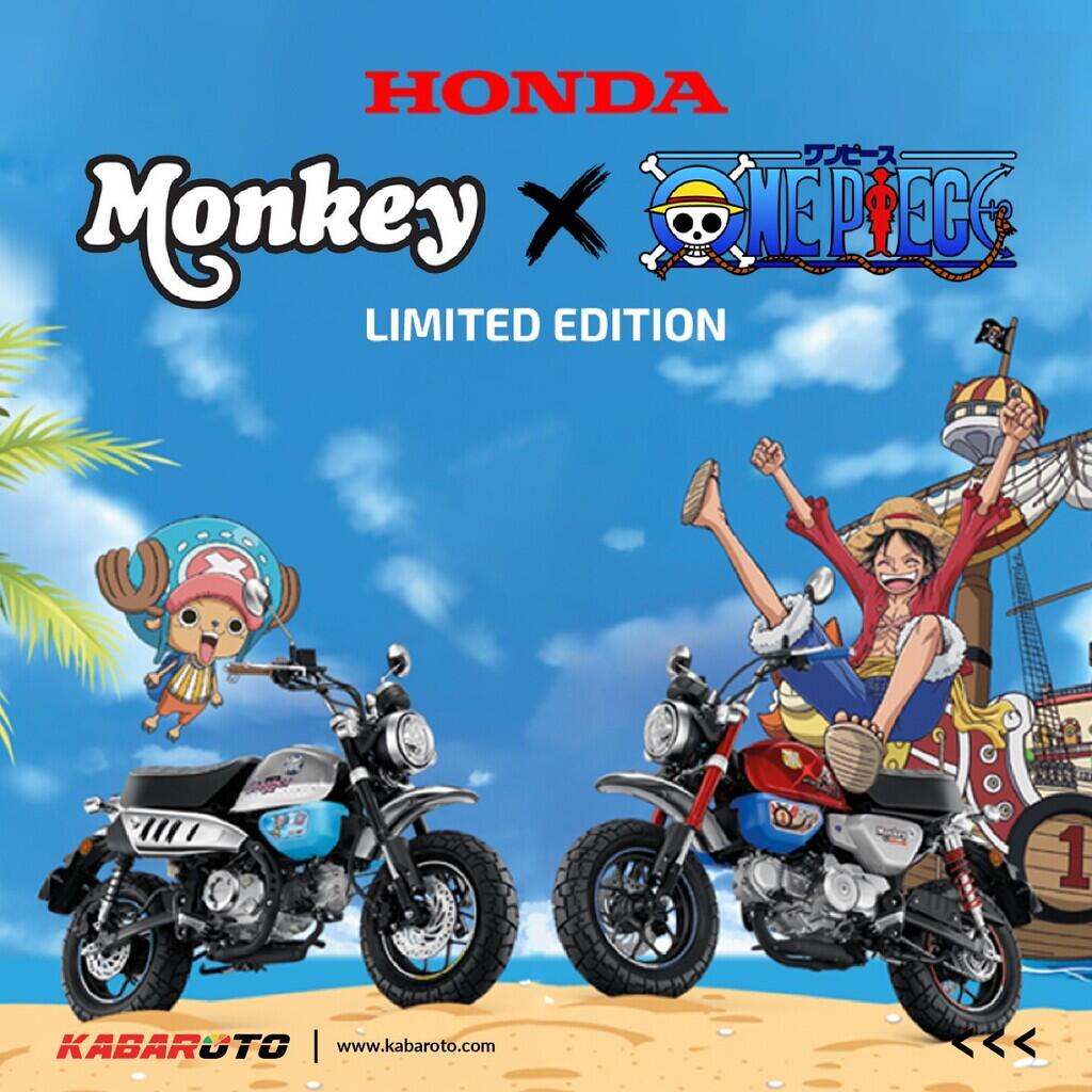 Honda Monkey X One Piece Limited Edition Diproduksi Terbatas 300 Unit