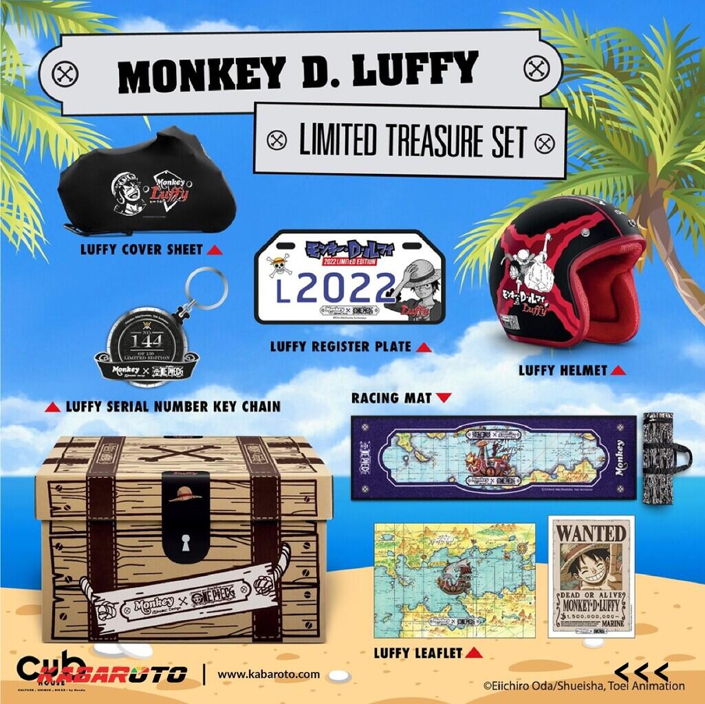 Honda Monkey X One Piece Limited Edition Diproduksi Terbatas 300 Unit