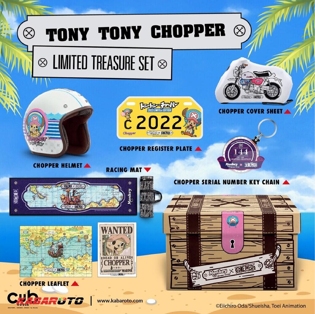 Honda Monkey X One Piece Limited Edition Diproduksi Terbatas 300 Unit