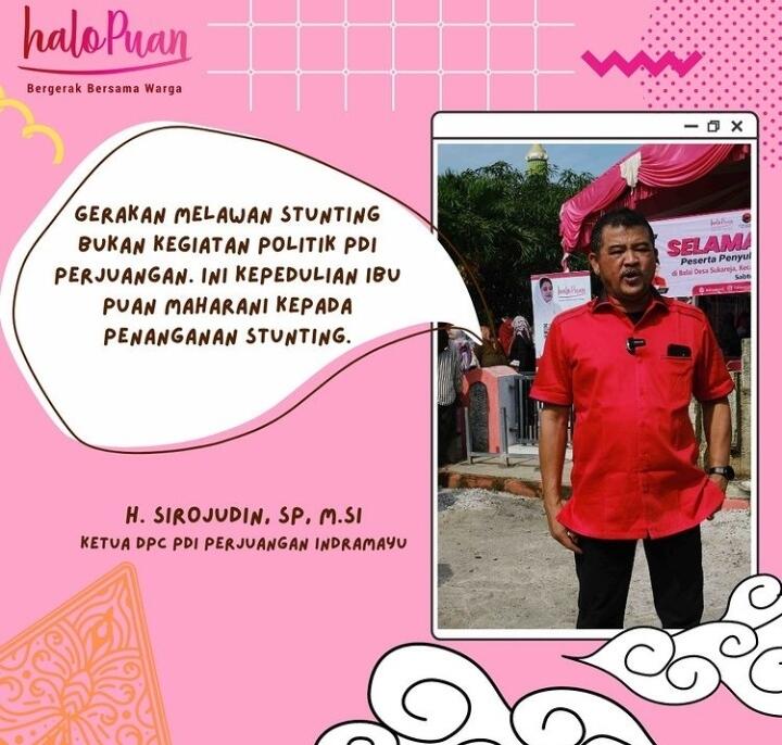 Bersama Warga Cimahi, Relawan Puan Maharani Bergerak Melawan Stunting
