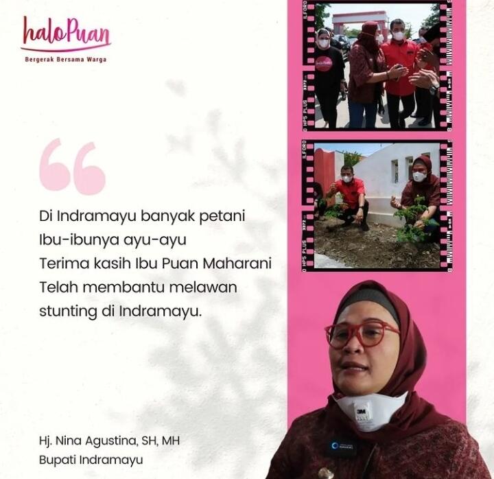 Bersama Warga Cimahi, Relawan Puan Maharani Bergerak Melawan Stunting