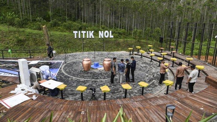 Jokowi Berkemah di Titik Nol IKN Nusantara Hari Ini