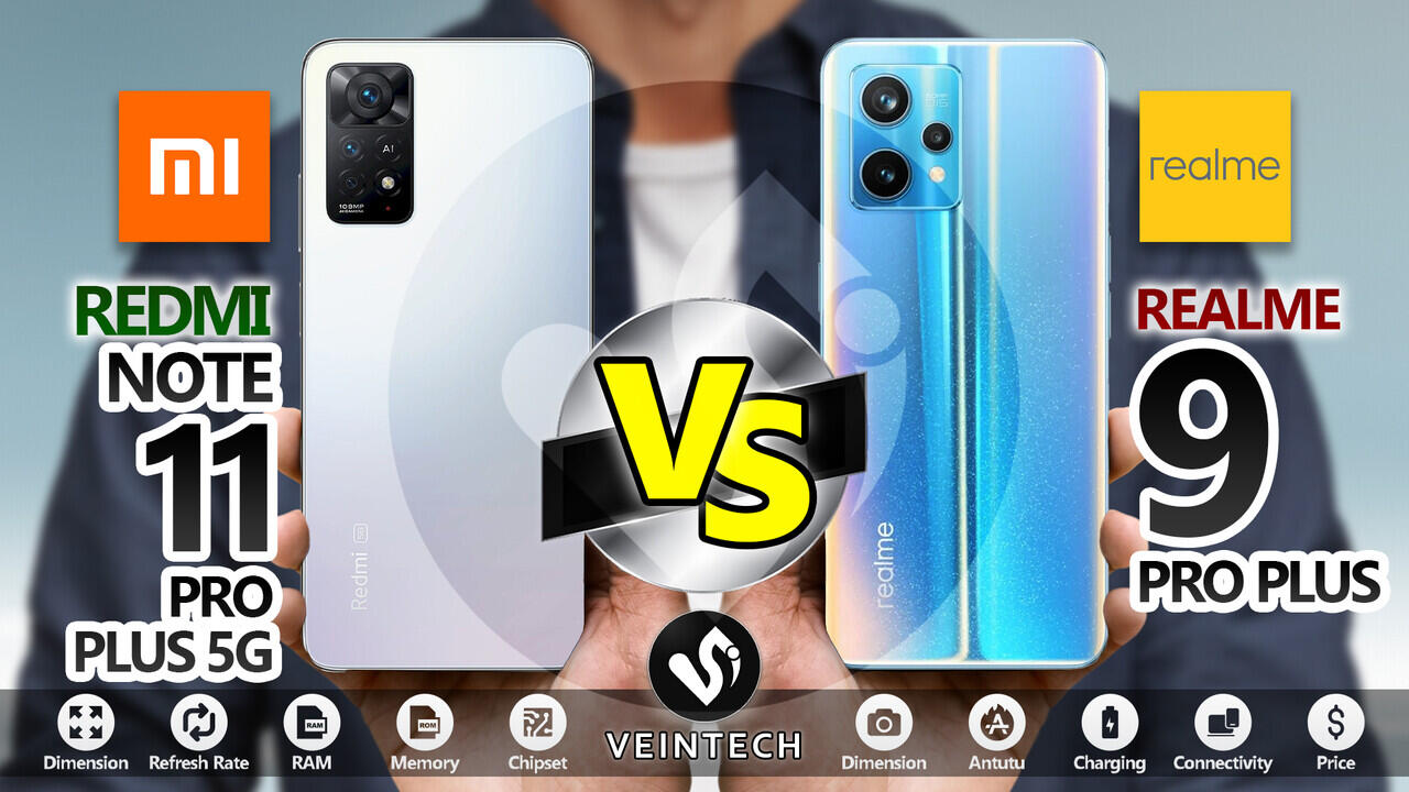 redmi note 11 pro vs realme 9 pro plus
