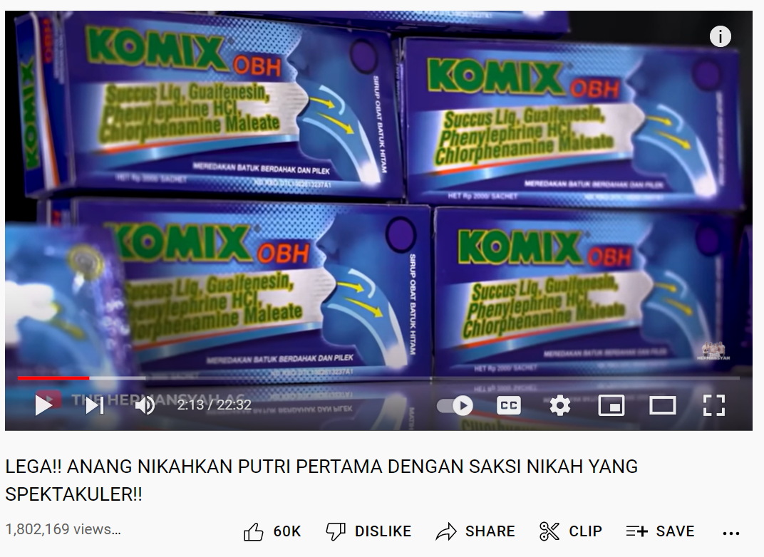 Built In Branding Di Konten Youtube The Hermansyah A6 - Brand Komix 