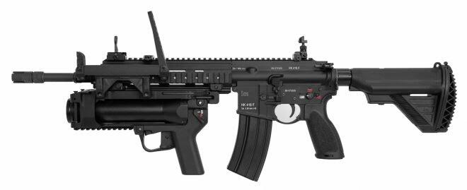 Profil HK416F - Senapan Serbu Terbaru Tentara Prancis