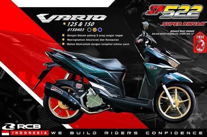 Trend Pasang Velg Vario 125 Lawas Ke Vario Baru!