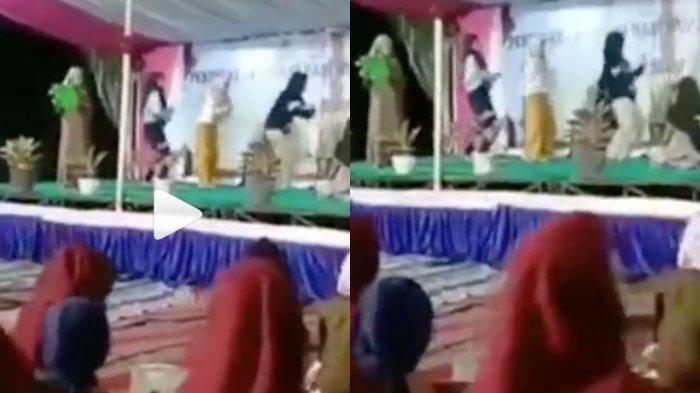 Beredar Video 3 Remaja Putri Joget Tik Tok di Acara Haflah Akhirusanah, Normalkah?
