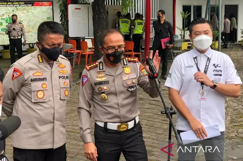 Polisi Tutup Rute Istana Merdeka - Bundaran HI untuk Parade MotoGP