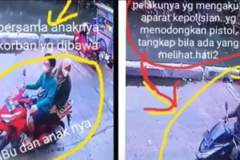 Seorang Pria Todongkan Pistol dan Gasak Emas di Pulogadung