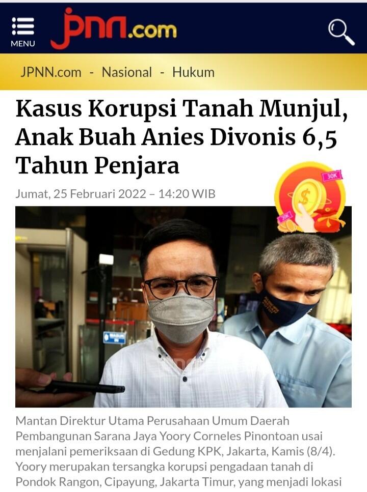 Kejaksaan Usut Kasus Mafia Tanah Cipayung, Wagub DKI Buka Suara