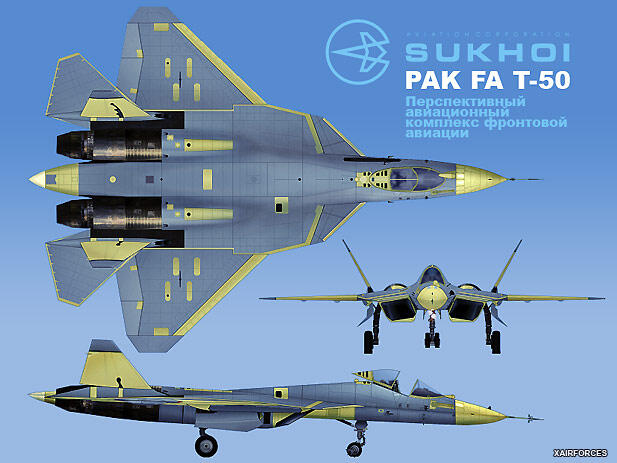 Sistem Persenjataan Jet Tempur T-50 PAK FA Milik Rusia, Yang Jadi Sorotan Warganet