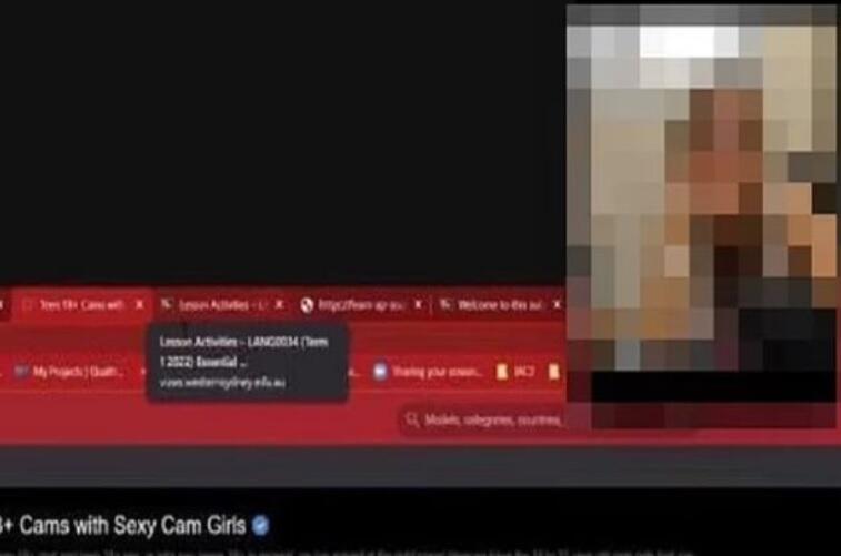 Dosen Putar Film Porno Saat Mengajar Kelas Online