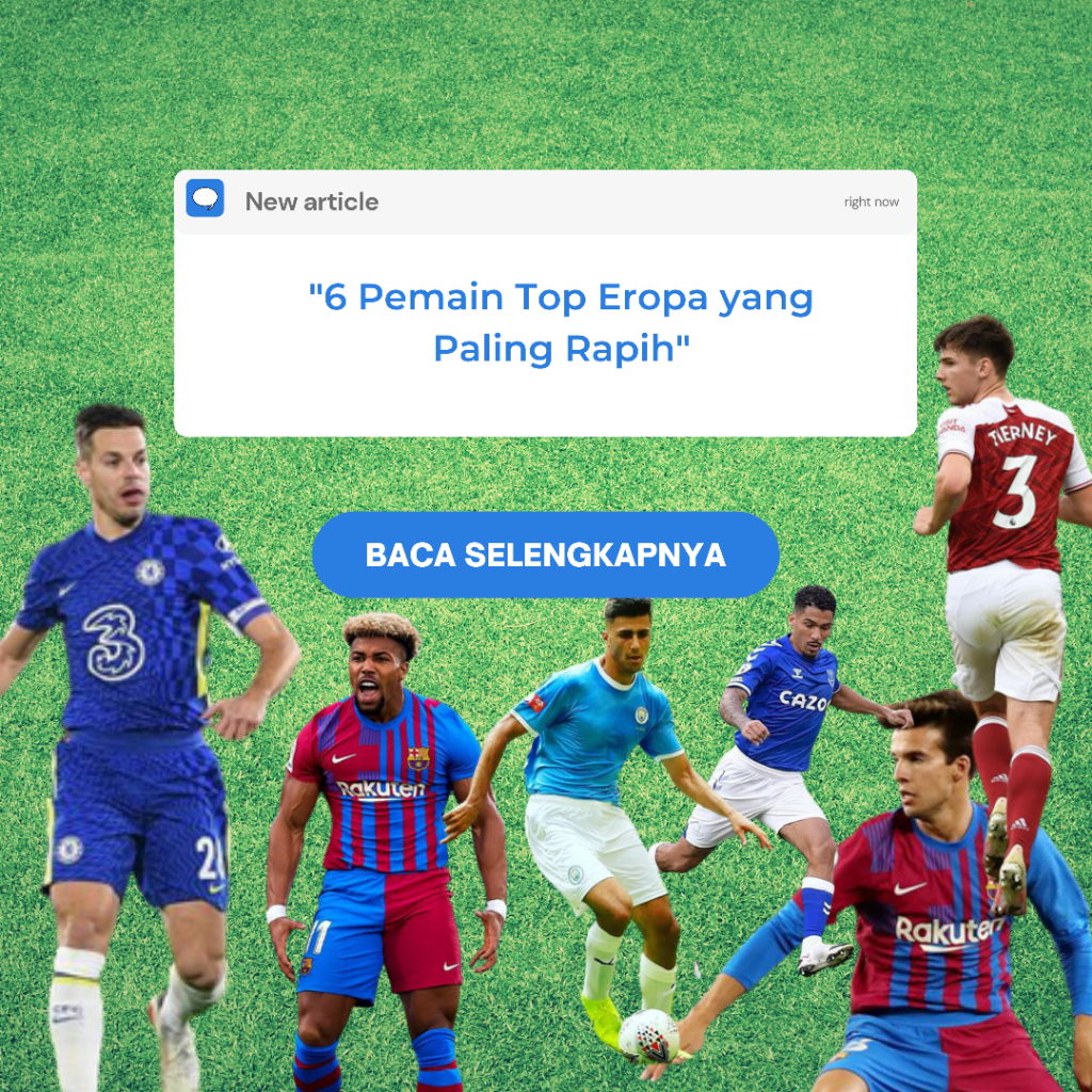 6 Pemain Top Eropa Yang Paling Rapih