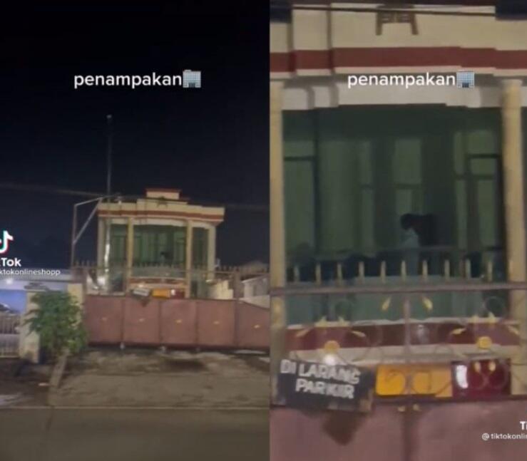 Penampakan Kuntilanak Lompat di Rumah Kosong