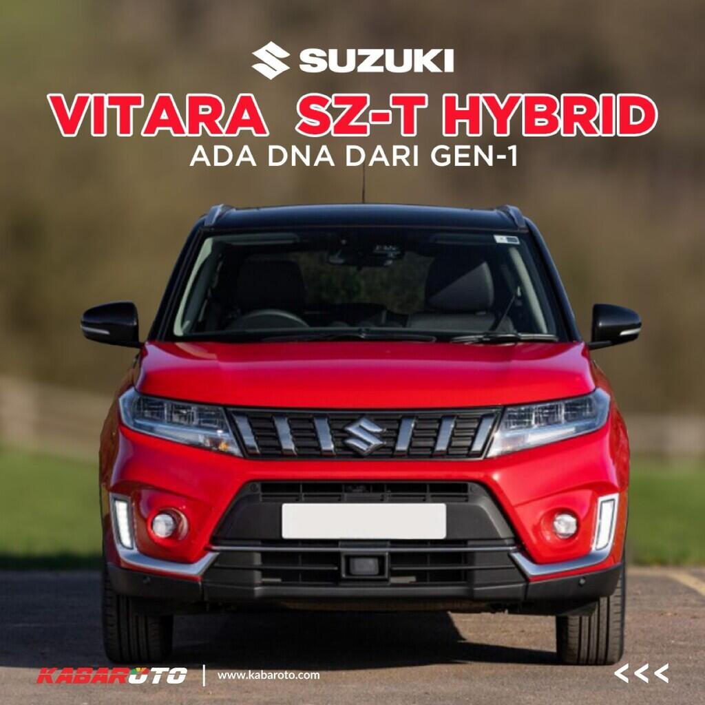 Suzuki Vitara Full Hybrid Rilis, Lekukan Bodi Samping Ingatkan Generasi Pertamanya