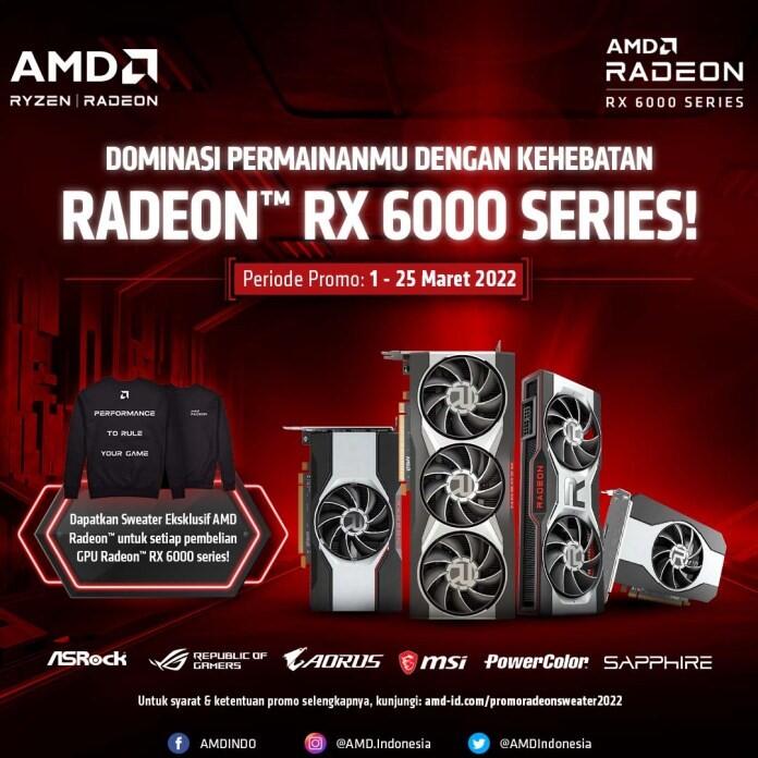 Masih Anget! Promo Beli VGA AMD Ini Dapet Bonus Sweater!