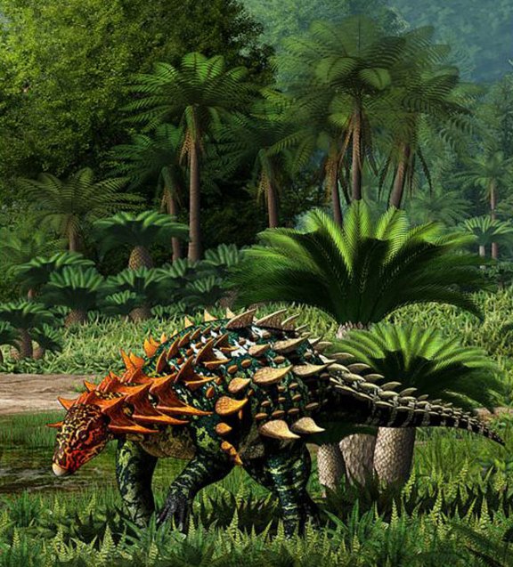 Spesies Baru Dari Armored Dinosaurus Ditemukan Di China